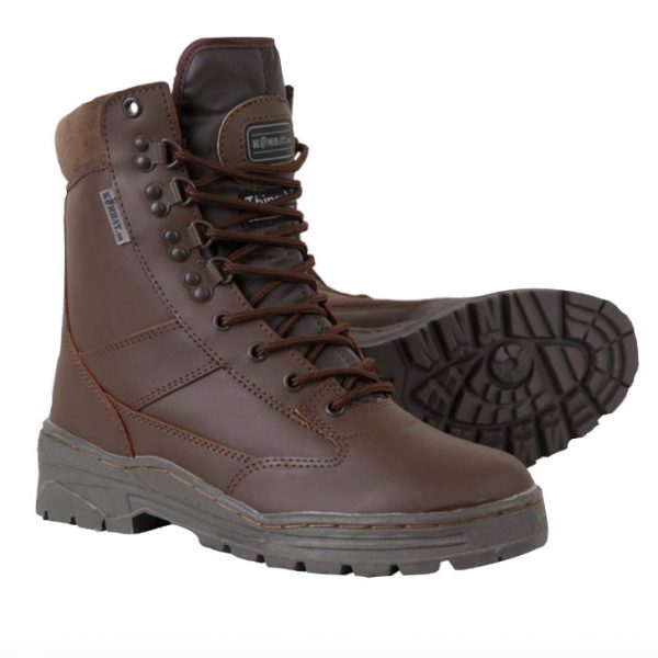 Patrol Boot - All Leather - MOD Brown