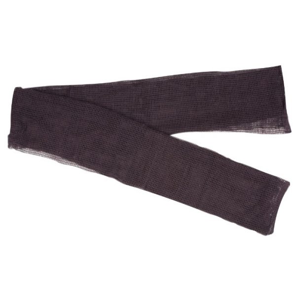 Scrim Net Scarf - Black