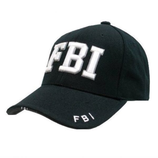 3D Baseball Cap - FBI