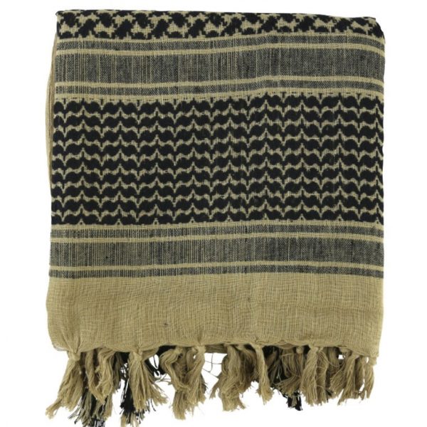 Shemagh - Sand & Black