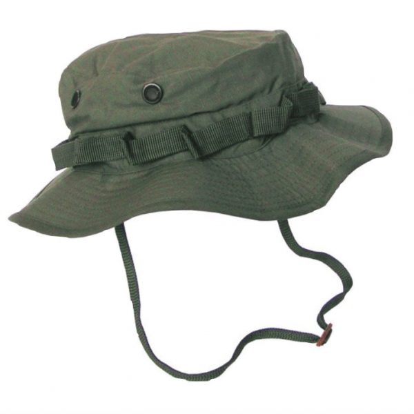 Boonie Hat - US Style Jungle Hat - Olive Green
