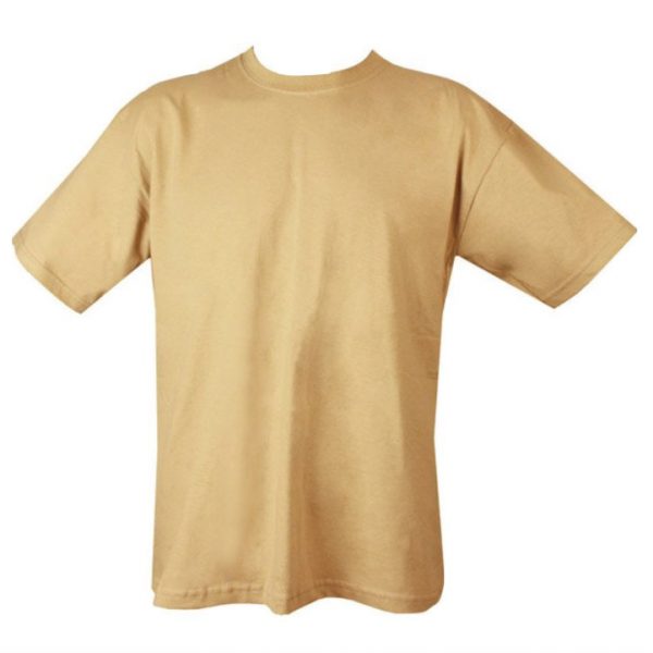 Military Plain T-shirt - Coyote