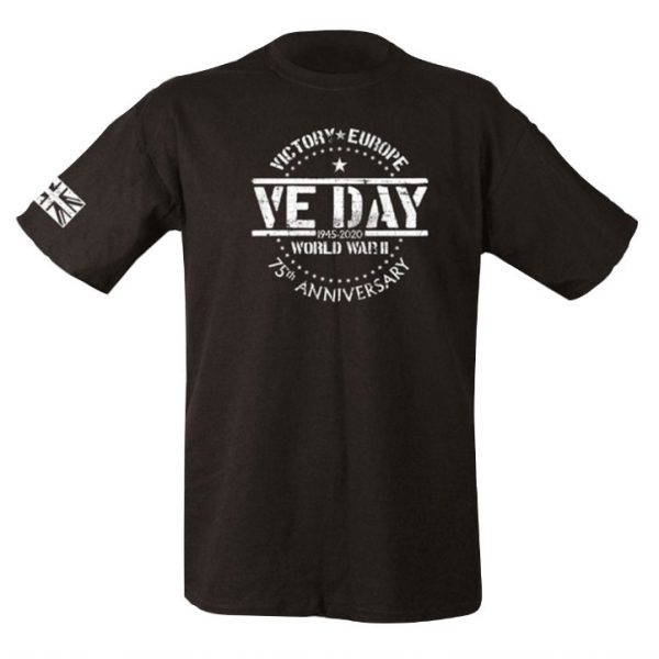 VE Day T-Shirt - Black
