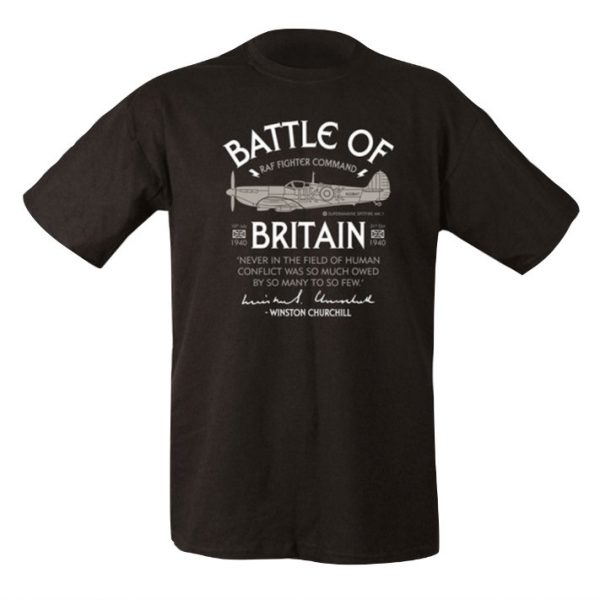 Battle Of Britain T-Shirt - Black