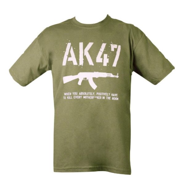 AK47 T-shirt - Olive Green