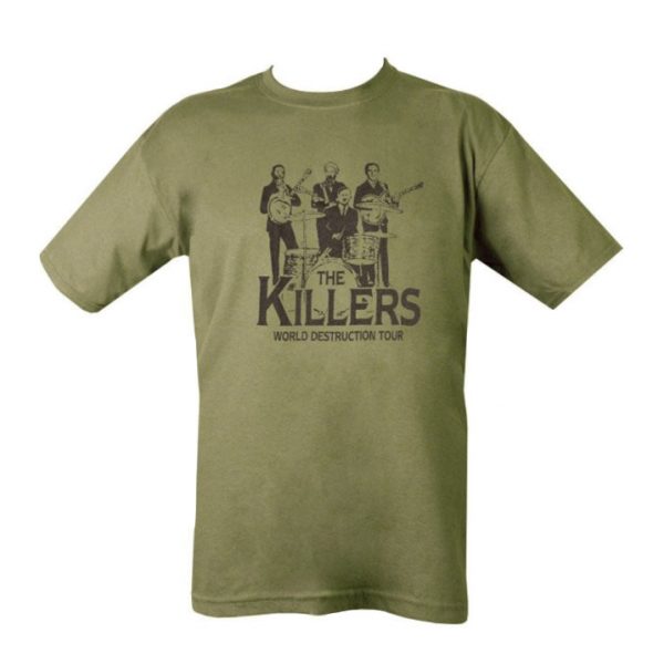 The Killers T-shirt - Olive Green