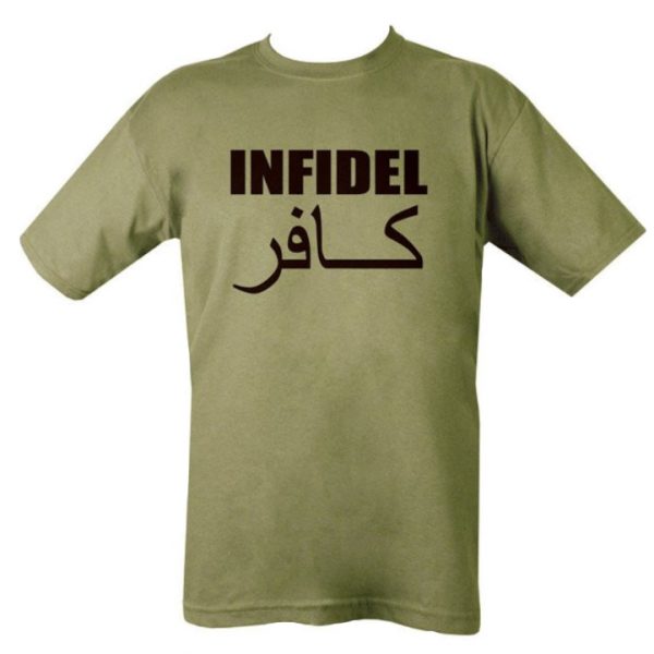 Infidel T-shirt - Olive Green