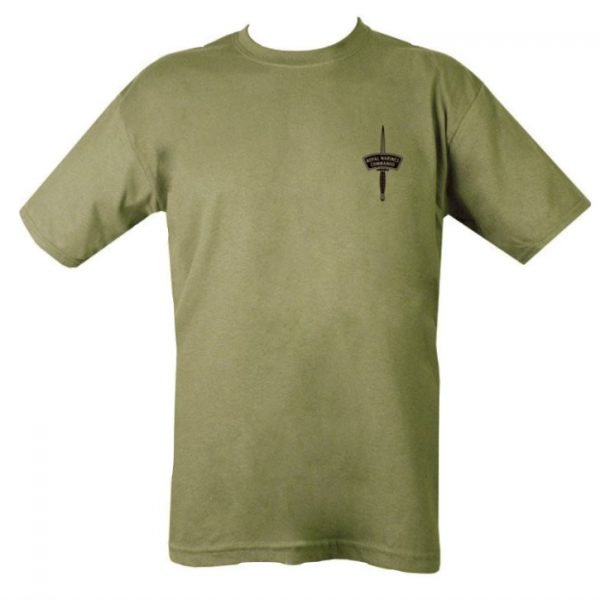 Royal Marines Commando T-shirt - Olive Green