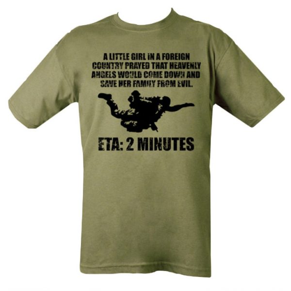 Heavenly Angels T-Shirt - Olive