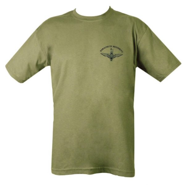 Parachute Regiment T-shirt - Olive Green