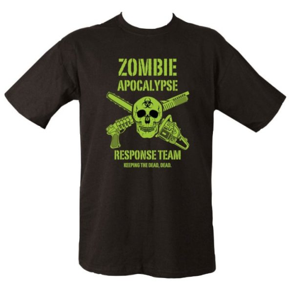Zombie Apocalypse T-shirt - Black
