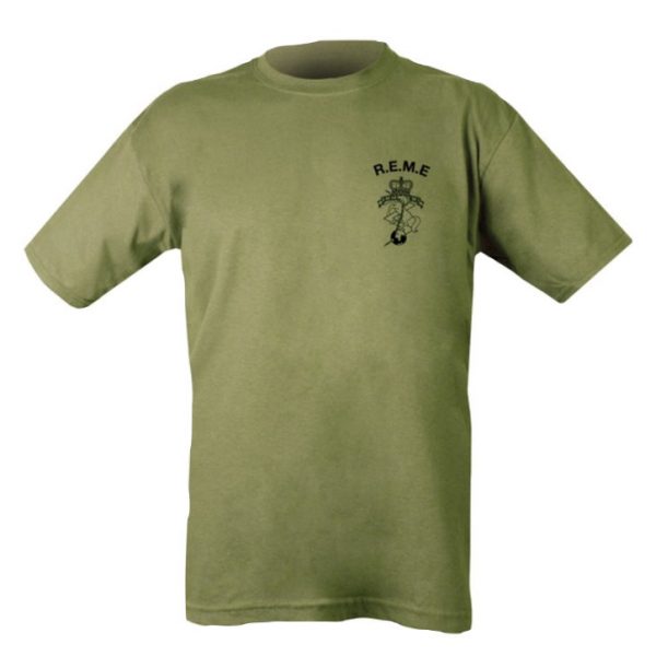 R.E.M.E T-shirt - Olive Green