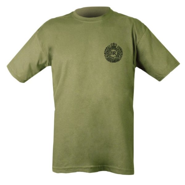 Royal Engineers T-shirt - Olive Green