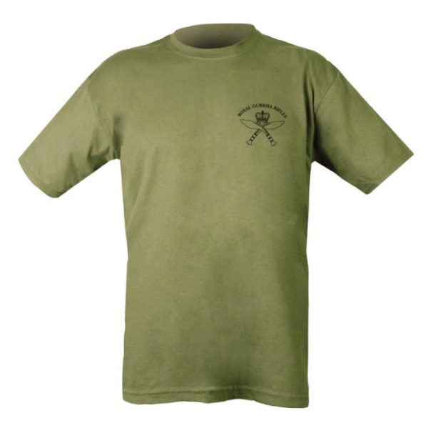 Royal Gurkha Rifles T-shirt - Olive Green