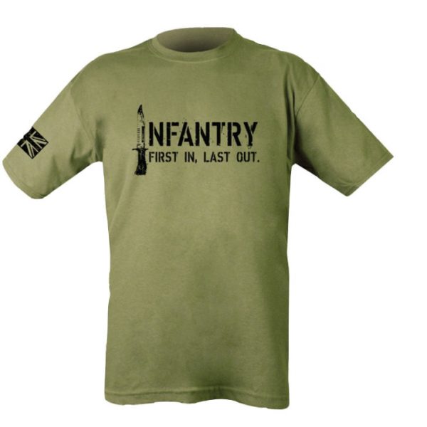 Infantry T-shirt - Olive Green