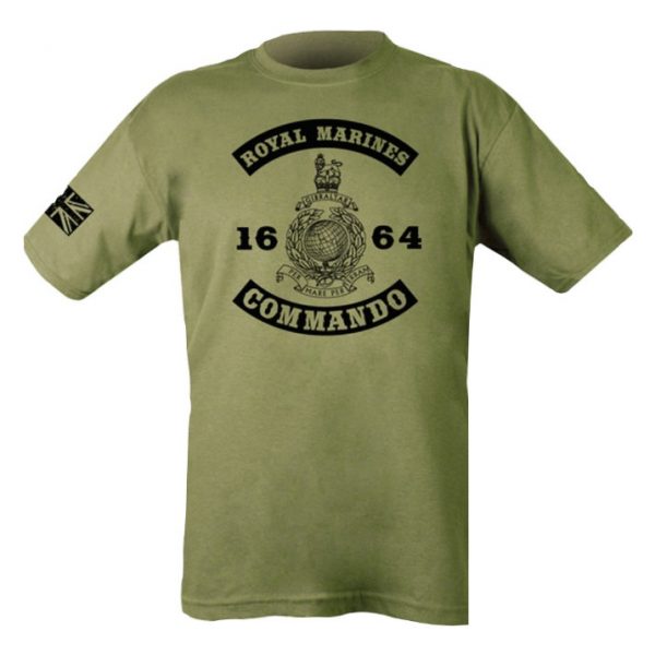 1664 Commando T-shirt - Olive Green