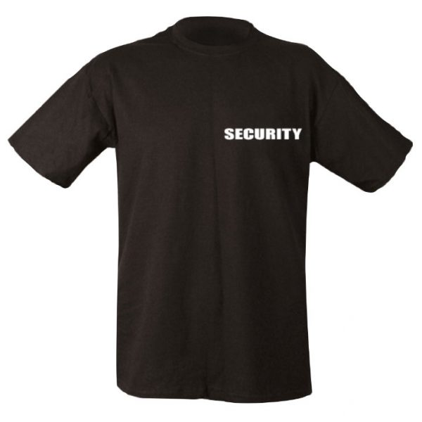 Security Double Print T-shirt - Black