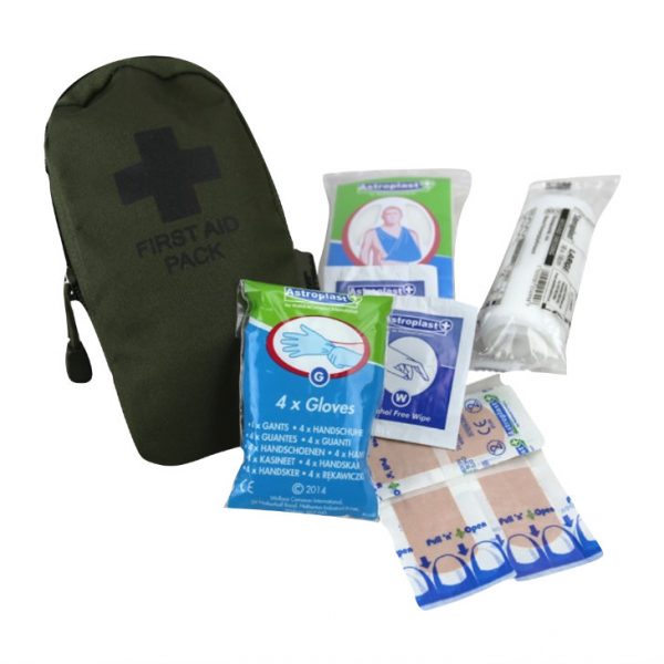 First Aid Kit - Olive Green