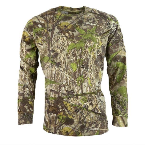Adult Hunting Long Sleeved T-shirt - English Hedgerow