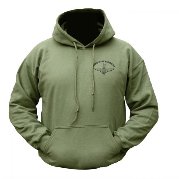 Parachute Regiment HOODIE - Olive Green
