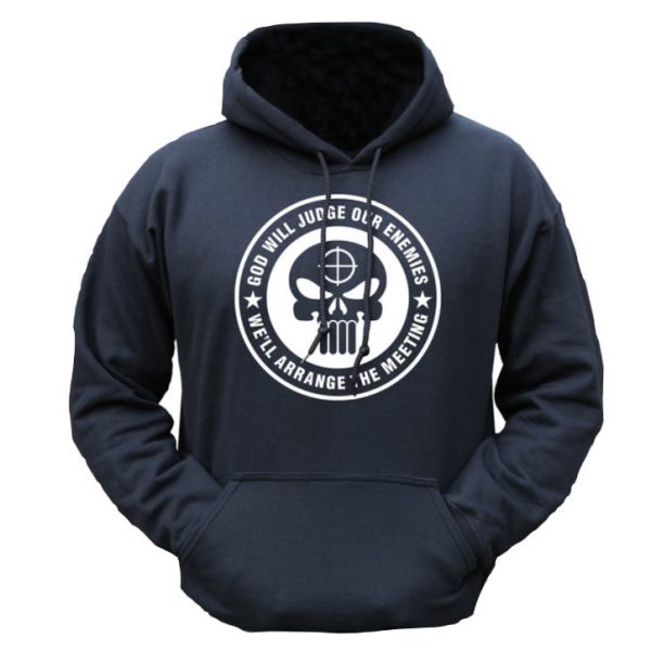 God Will Judge HOODIE - Black