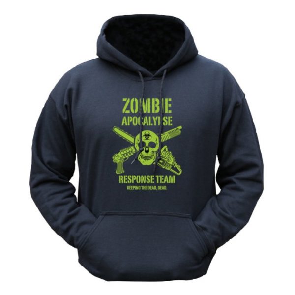 Zombie Apocalypse HOODIE - Black