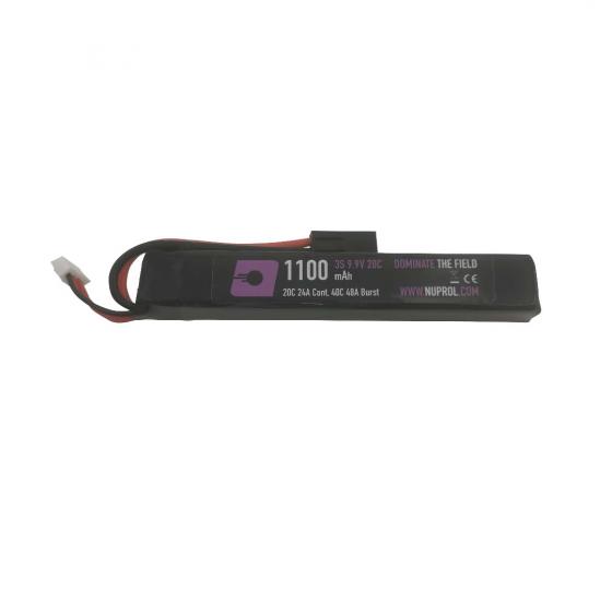 NP POWER 1100MAH 9.9V 20C LI-FE SLIM STICK TYPE