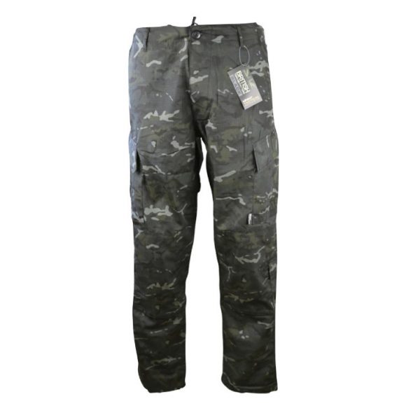 Assault Trousers - ACU Style - BTP Black