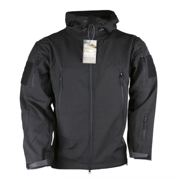 PATRIOT Tactical Soft Shell Jacket - Black