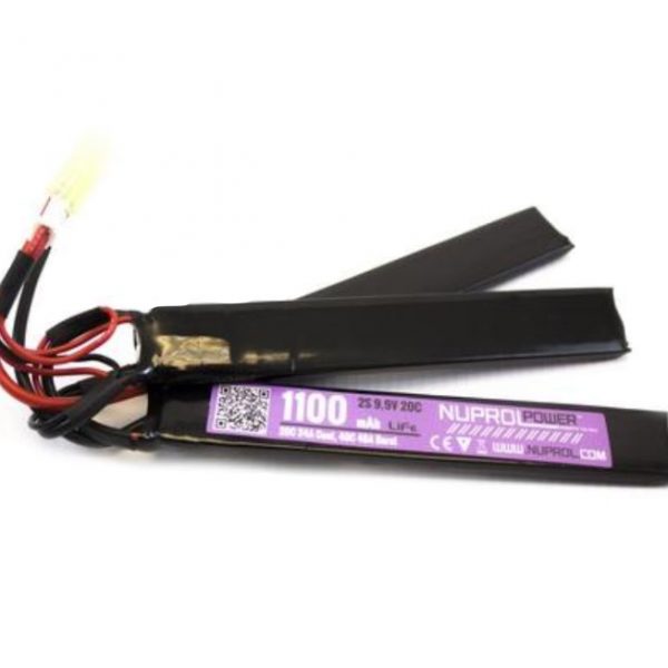 NP POWER 1100MAH 9.9V 20C LI-FE NUNCHUCK TYPE