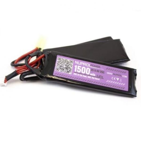 NP POWER 1500MAH 9.9V 25C LI-FE NUNCHUCK TYPE
