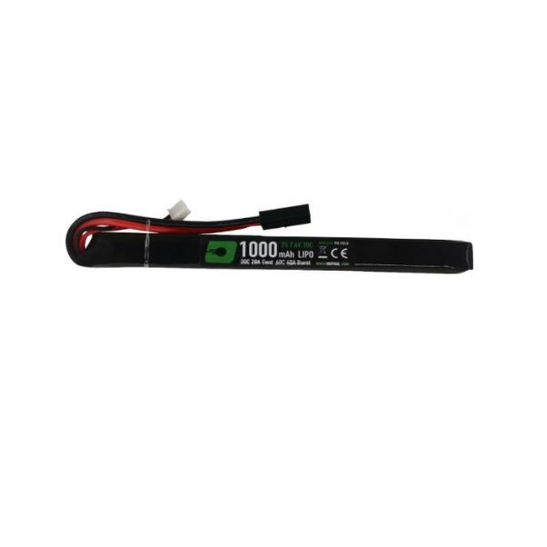 NP 1000MAH 7.4V LIPO SUPER SLIM STICK (AK) 8162 Nuprol