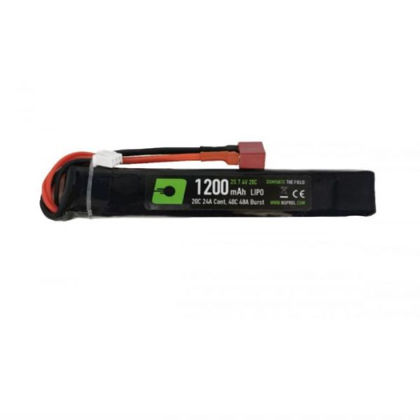 NP POWER 1200MAH LIPO 7.4 V 20C STICK - DEANS