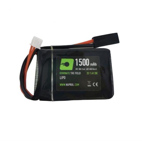 NP POWER 1500MAH 7.4V 20C PEQ MICRO LIPO