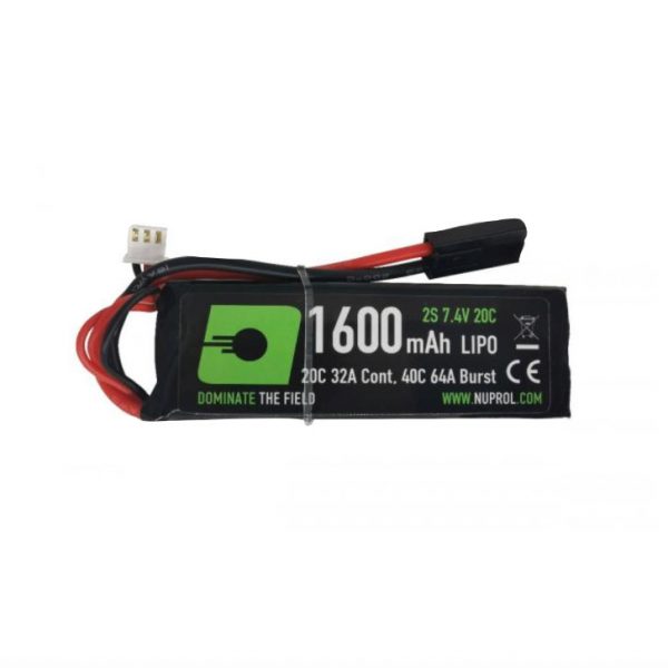 NP POWER 1600MAH 7.4V LIPO STICK