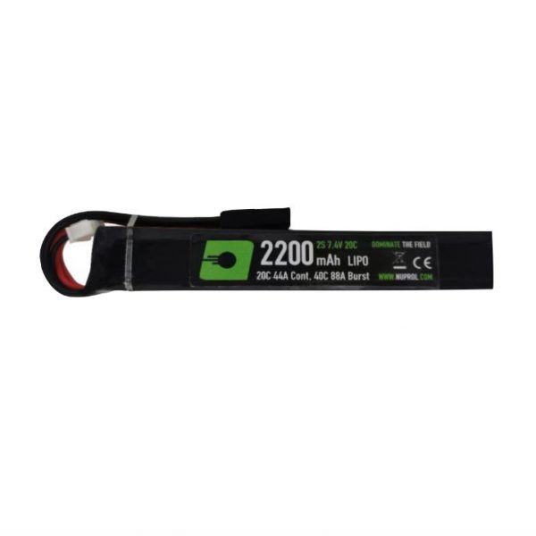 NP POWER 2200MAH 7.4V LIPO STICK 8116