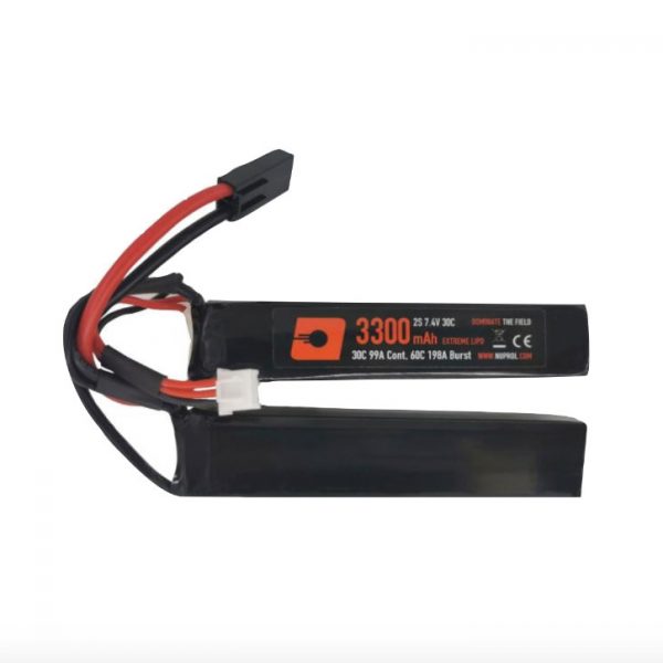 NP POWER 3300MAH 7.4V 20C LIPO NUNCHUCK TYPE