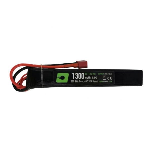 NP POWER 1300MAH LIPO 11.1V 20C STICK 8134 DEANS