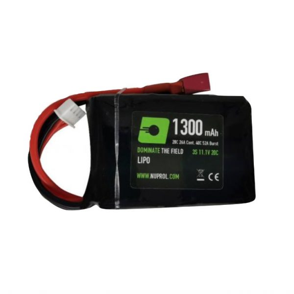 NP POWER 1300MAH LIPO 11.1V 20C STICK PEQ - DEANS