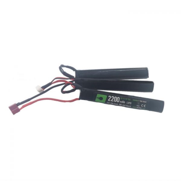 NP POWER 2200MAH LIPO 11.1V 15C TRIPLET - DEANS