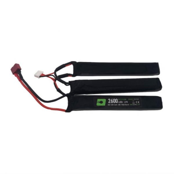 NP POWER 2600MAH LIPO 11.1V 20C TRIPLET - DEANS