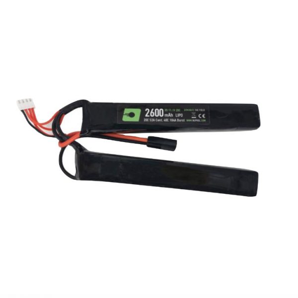 NP POWER 2600MAH 11.1V LIPO TWIN-STICK BATTERY