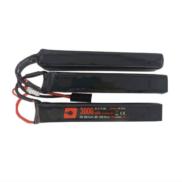 NP POWER 3000MAH 11.1V 20C LIPO NUNCHUCK TYPE