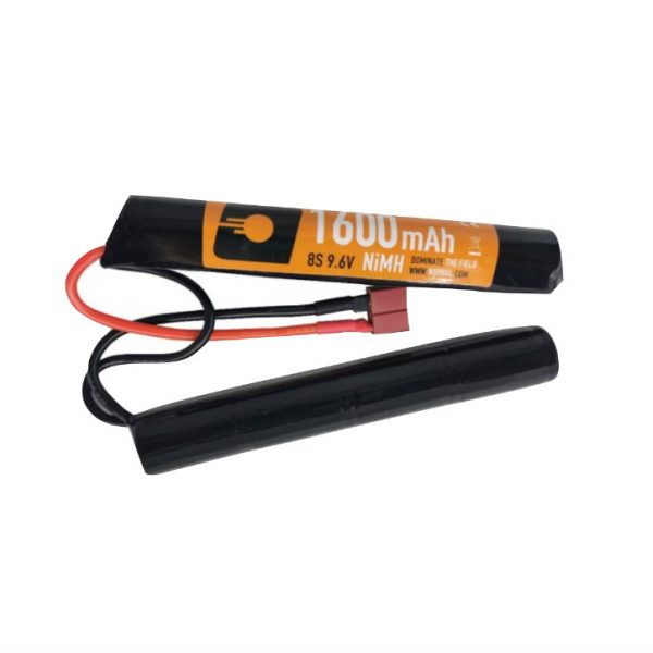 NP POWER 1600MAH NIMH 9.6V NUNCHUCK - DEANS 8011