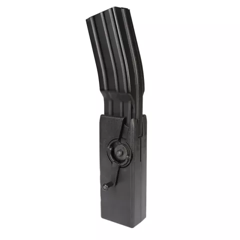 Airsoft M4 Magazine Crank style 1000 Round 6MM BB Speedloader