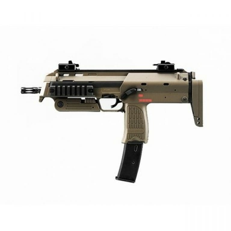 MP7A1 TOKYO MARUI GBB TAN Semi & Fully Automatic SMG With Folding Front Grip