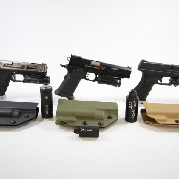 Universal TLR Light Bearing and Tracer Kydex DC 5 Series Holster