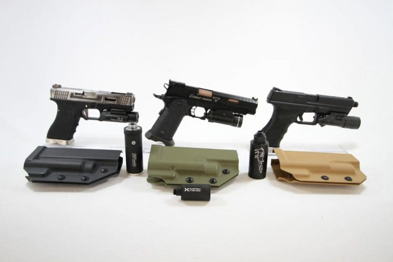 Universal TLR Light Bearing and Tracer Kydex DC 5 Series Holster