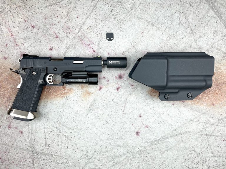 Universal Olight Light Bearing and Tracer Kydex DC 5 Series Holster