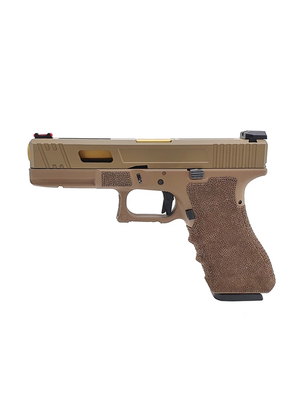 Army Custom Series R17 Series Gas Blowback Pistol Tan